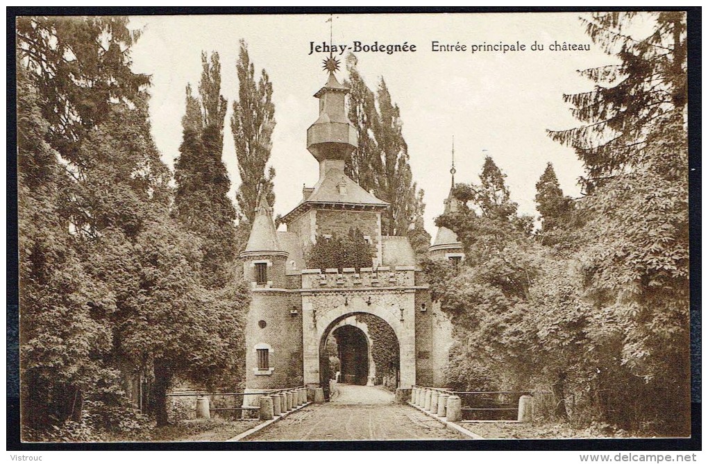 JEHAY-BODEGNEE - Château - Entrée Principale - Circulé - Circulated - Gelaufen - 1937. - Amay