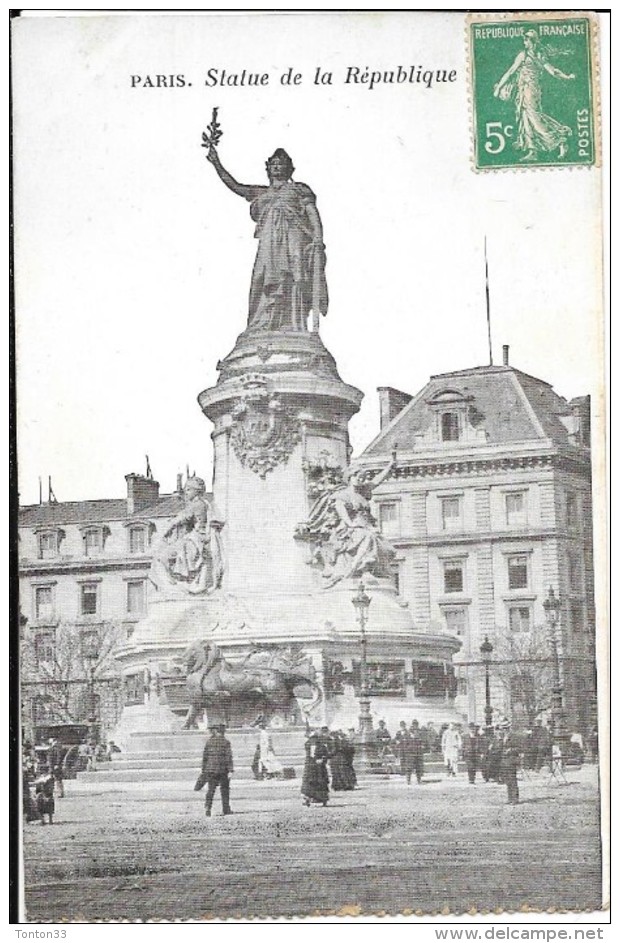 PARIS  - 75 - Statue De La République - ENCH0616 - - Statues