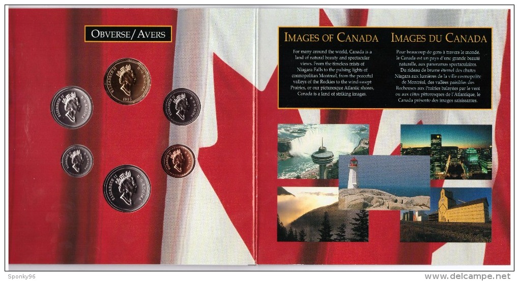 CANADA - OH CANADA! - ANNO 1995 - SERIE DIVISIONALE - 6 VALORI - FIOR DI CONIO - SPECIAL PRICE - IN CONFEZIONE ORIGINALE - Otros – América