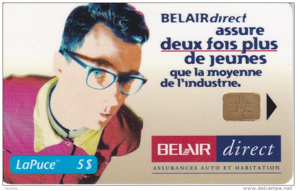 TARJETA DE CANADA DE BELAIR DIRECT DE TIRADA 25000  (BELL) - Kanada