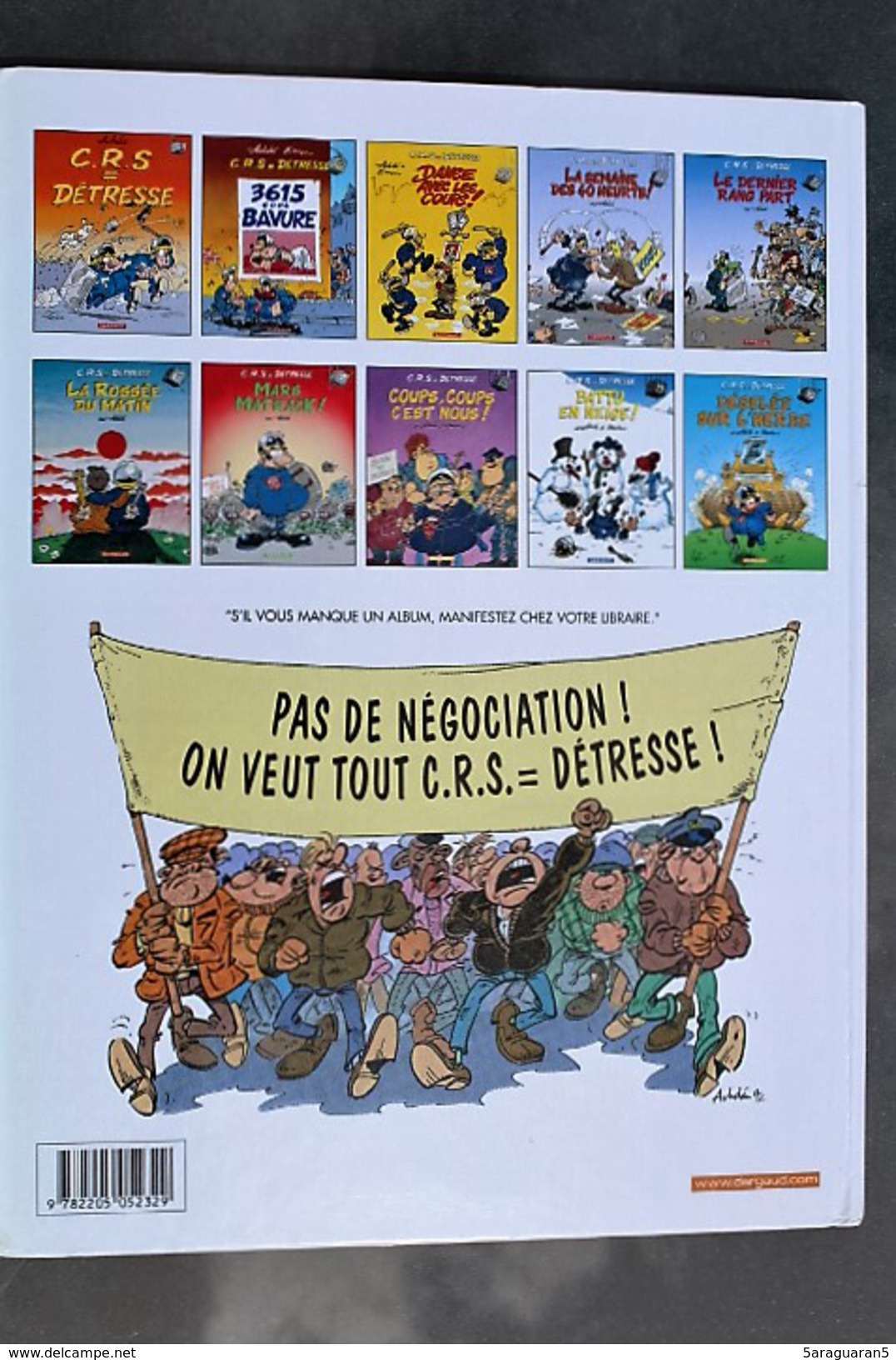 BD CRS = DETRESSE - 10 - Dégelée Sur L'herbe - EO 2002 - Original Edition - French