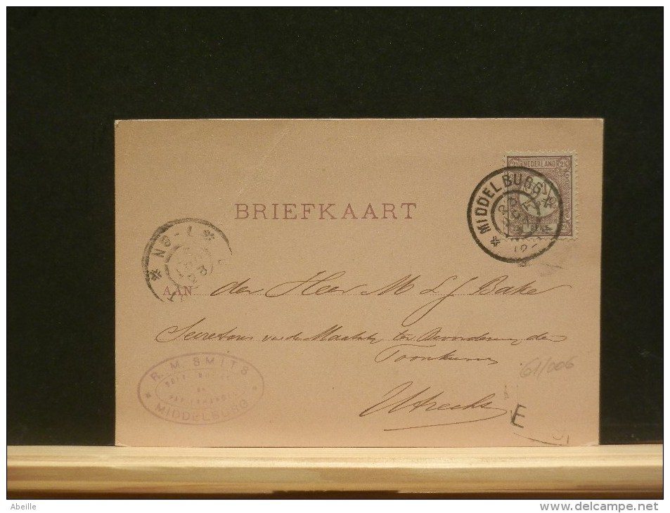 61/006   BRIEFKAART MIDDELBURG  1897 - Brieven En Documenten
