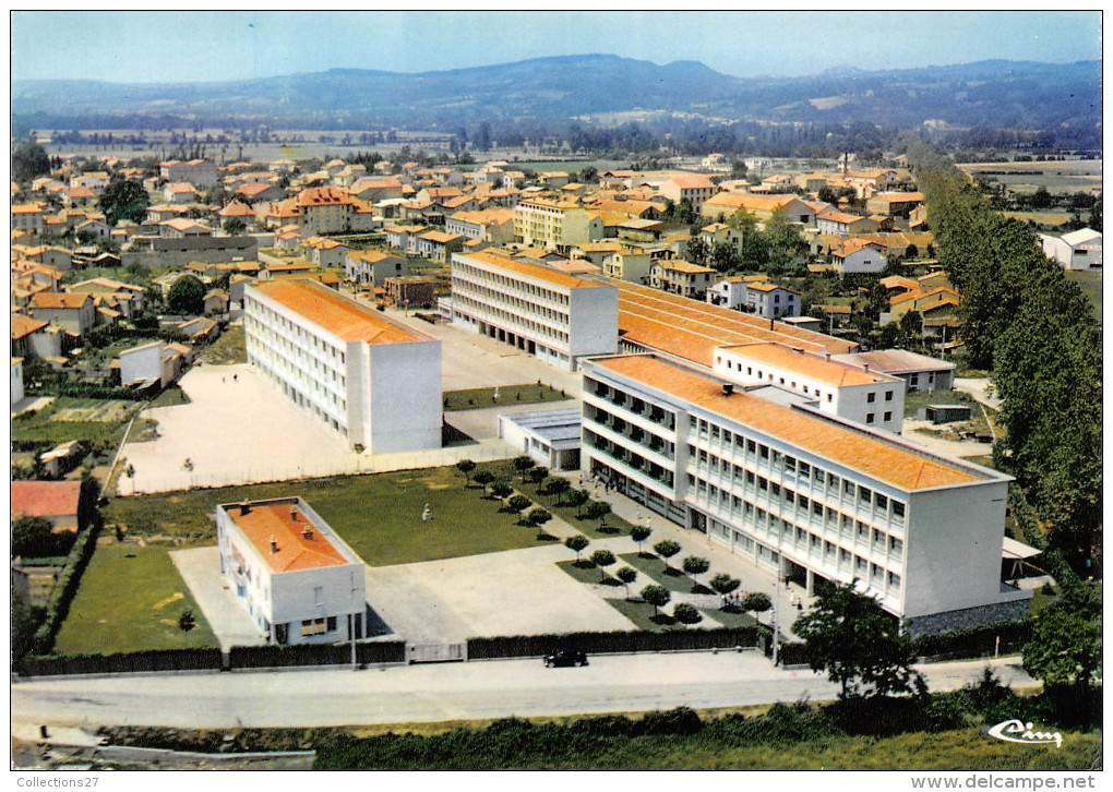 81-MAZAMET- VUE GENERALE AERIENNE-LYCEE TECHNIQUE - Mazamet