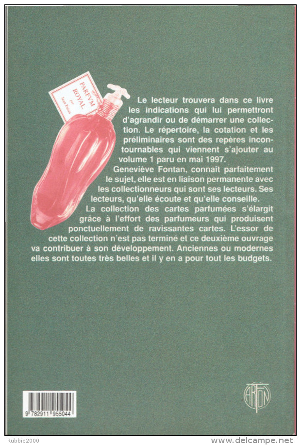 COTE DES CARTES PARFUMEES PAR G. FONTAN ARFON 1998 - Sin Clasificación