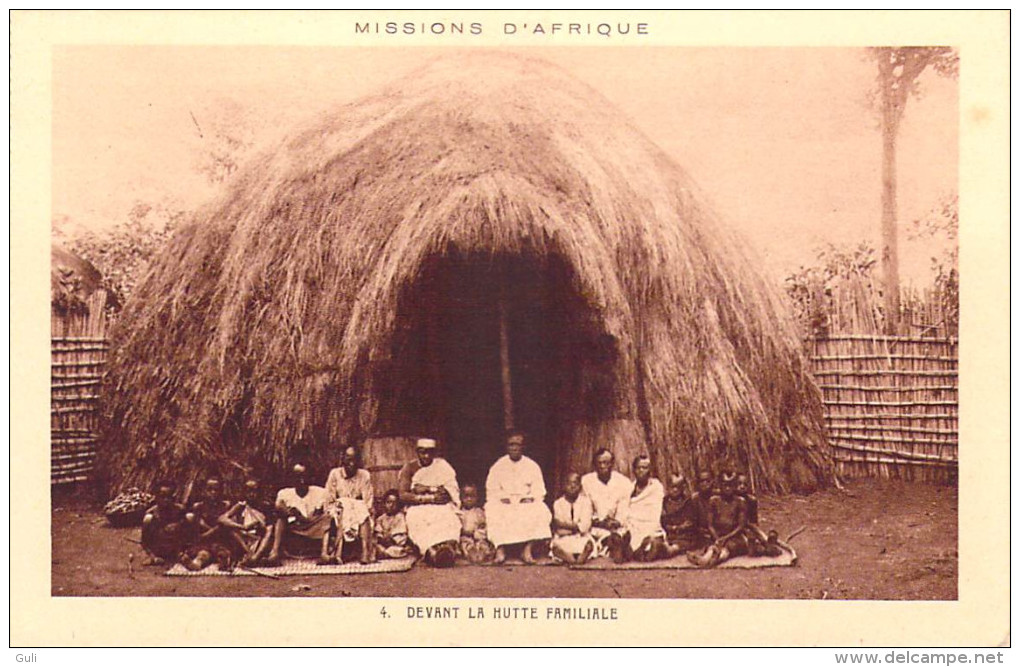 MISSIONS D'AFRIQUE Lot de 9 cartes-scan R/V (Mission Religion)*ETAT=voir description (Soeurs Blanches Birmandreis Alger)