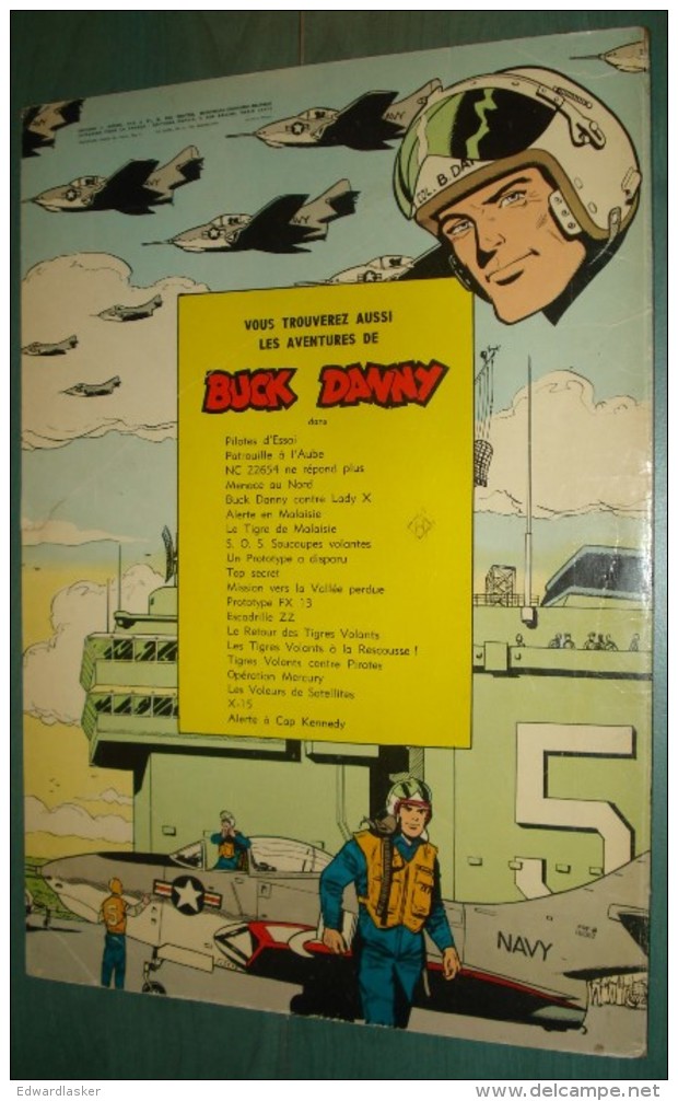 BUCK DANNY 21 : Un Prototype A Disparu - Dupuis - Réimp. De 1966 - Bon état - Buck Danny