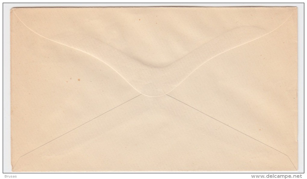 Bamra 1890 - PS Envelope, 1/2 Anna, Unused - Bamra