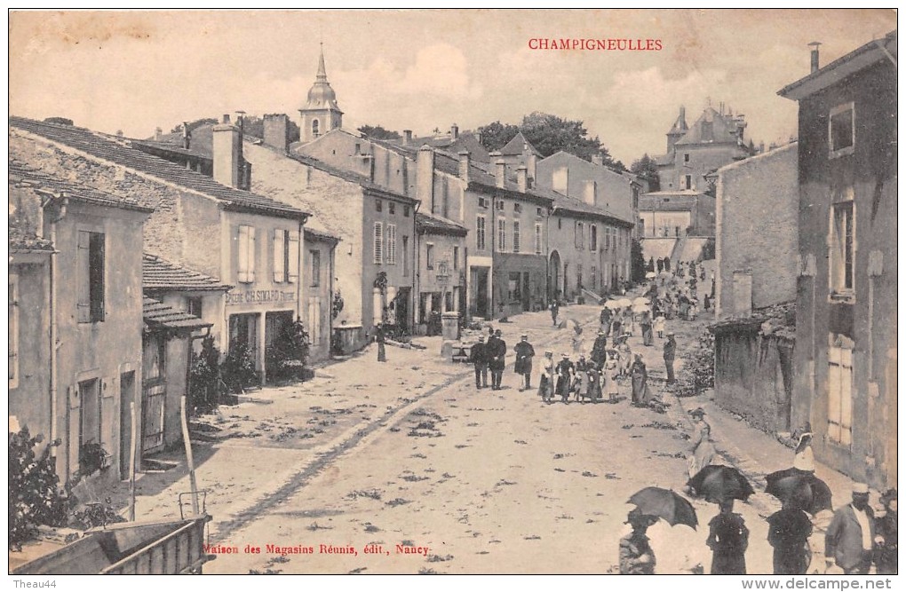 ¤¤   -   CHAMPIGNEULLES    -  Vue D'une Rue  -  Epicerie " Ch. SIMARD "    -  ¤¤ - Other & Unclassified