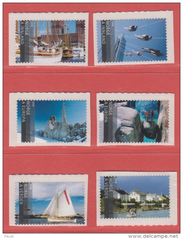 2008 ** (sans Charn., MNH, Postfrish)  Yv  1592/7	Mi  1649/54	NHK  1684/9 - Neufs