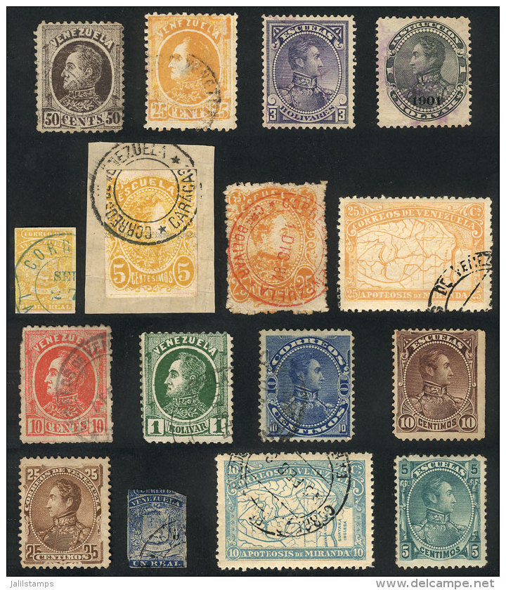 Lot Of Old Stamps, High Catalog Value, General Quality Is Fine To Very Fine! - Venezuela