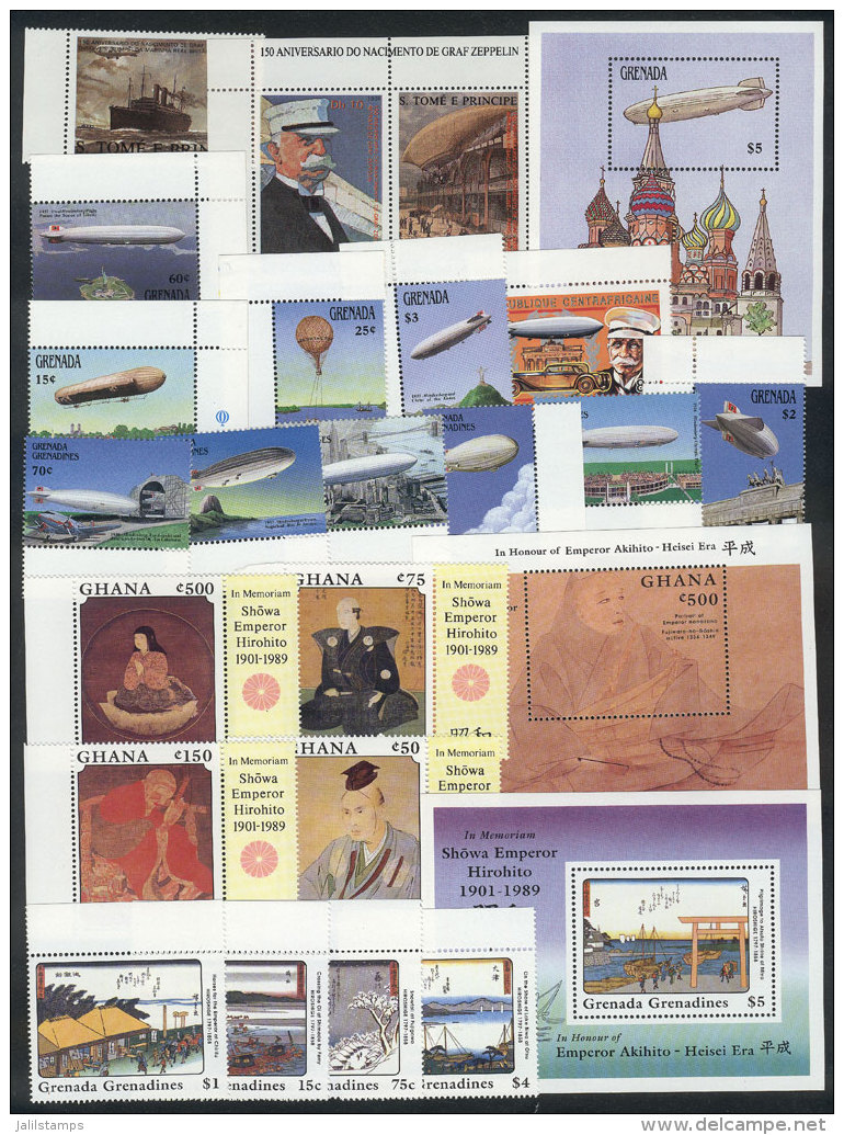 Lot Of VERY THEMATIC Stamps And Souvenir Sheets, Most Are Unmounted Complete Sets Of Excellent Quality. Good... - Autres & Non Classés