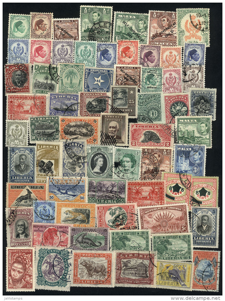 Good Number Of Used And Mint Stamps (some Without Gum) Of Varied Countries And Periods, Fine To VF General Quality,... - Autres & Non Classés