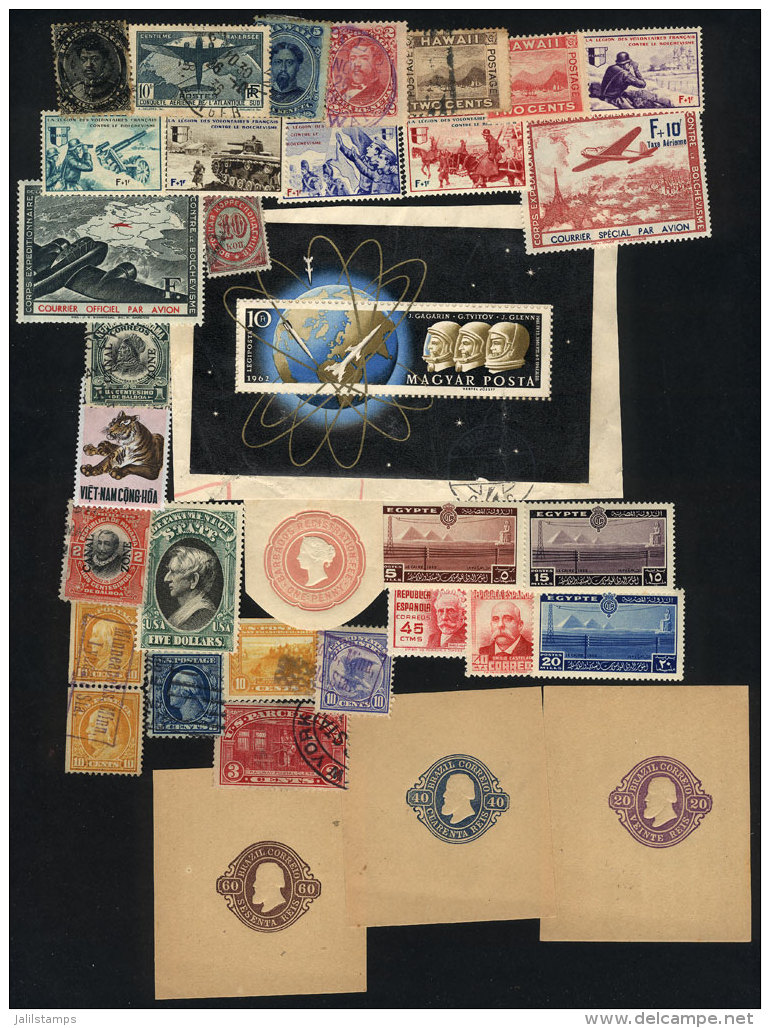 Lot Of Varied Stamps, Some Of High Catalog Value, Mixed Quality (from Stamps Of VF Quality To Others With Defects),... - Sonstige & Ohne Zuordnung