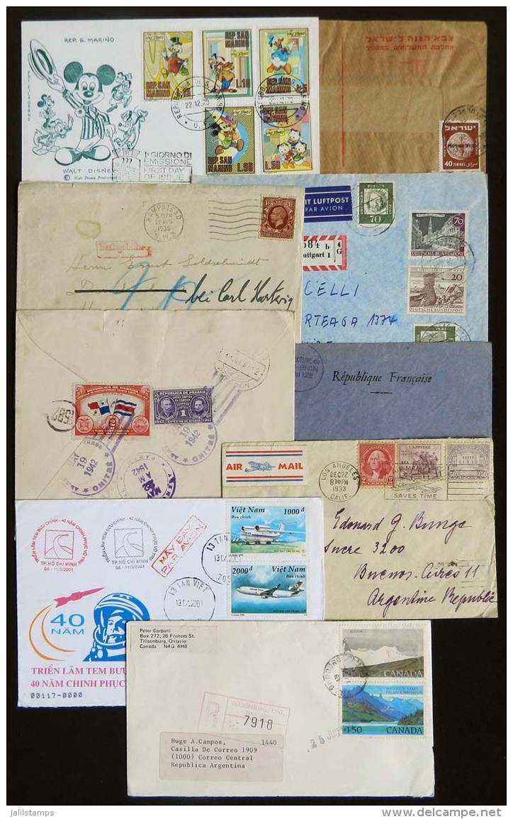 16 Covers Or Cards Of Varied Countries And Periods, Interesting Group! - Other & Unclassified