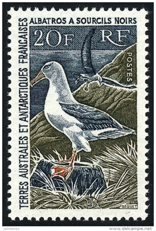 Sc.28, 1968 20Fr. Albatross, MNH, Excellent Quality, Catalog Value US$350. - Autres & Non Classés