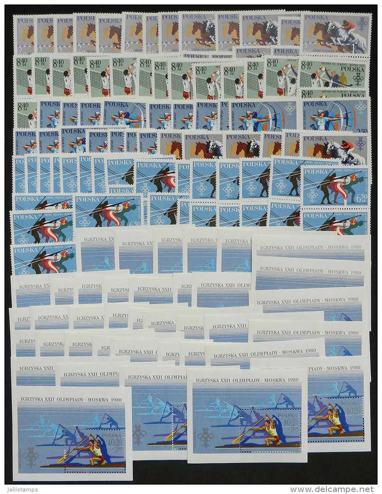 Sc.2380/3 + B138 X38 Sets, Topic SPORT, Unmounted And Of Excellent Quality, Catalog Value US$121. - Collections