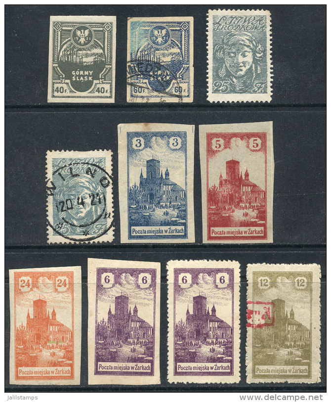 10 Interesting Local Stamps, Very Fine General Quality! - Andere & Zonder Classificatie