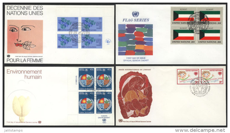 46 Very Thematic First Day Covers, Of The 3 Offices, Excellent Quality, Very Low Start!! - Autres & Non Classés