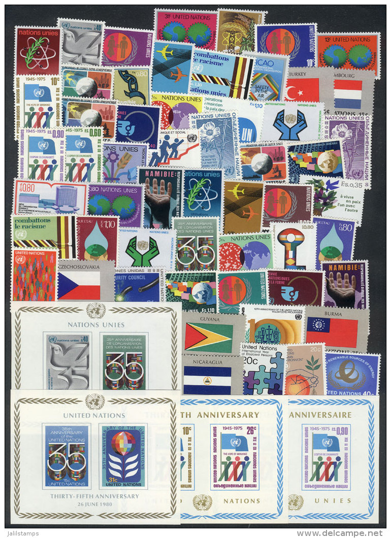 Lot Of Complete Sets And Souvenir Sheets, Unmounted And Of Excellent Quality, VERY THEMATIC, Good Opportunity At A... - Andere & Zonder Classificatie