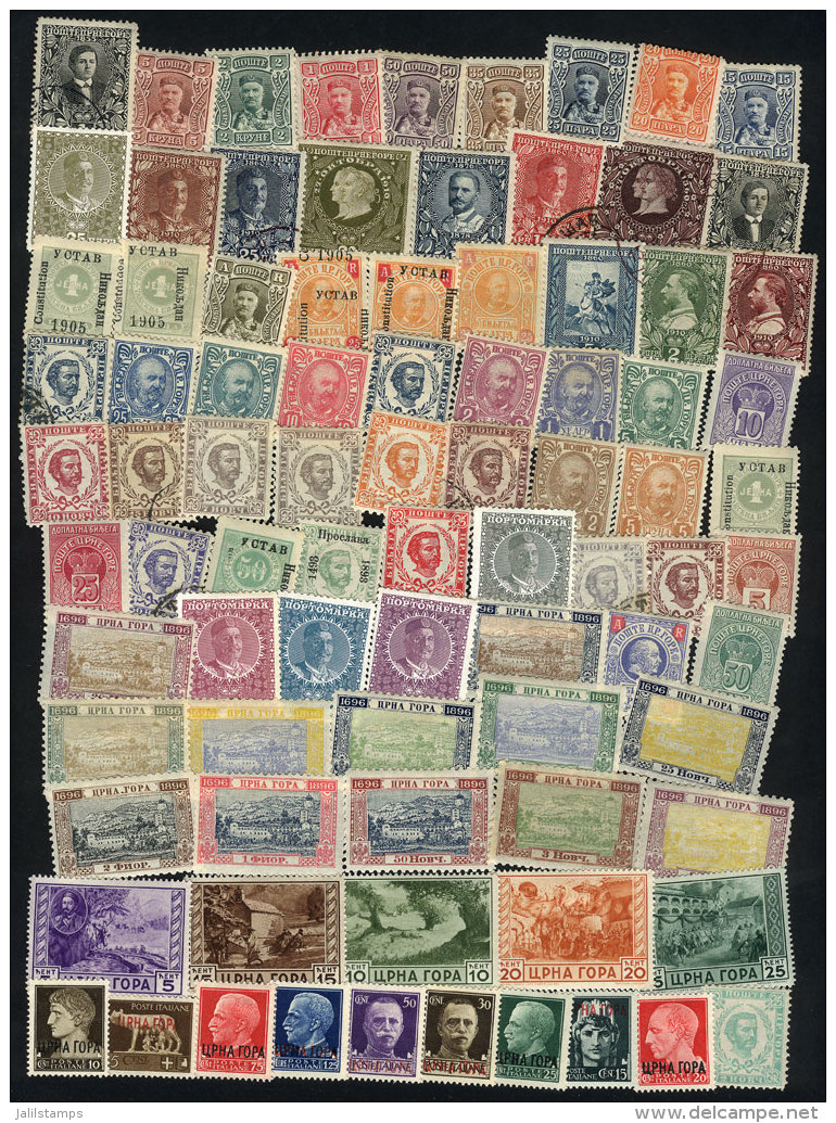 Lot Of Old Stamps, In General Unused And Of Fine To VF Quality! - Montenegro