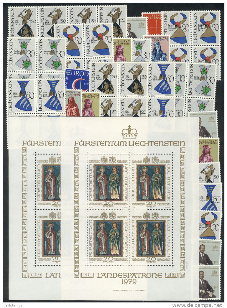 Lot Of Modern Stamps And Souvenir Sheets, All Unmounted And Of Very Fine Quality, FACE VALUE SF.220, Good... - Sammlungen