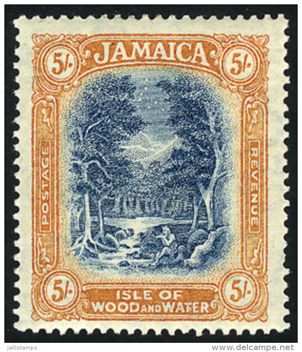 Sc.86, Mint Very Lightly Hinged (it Appears MNH), Excellent Quality, Catalog Value US$52+ - Jamaique (1962-...)