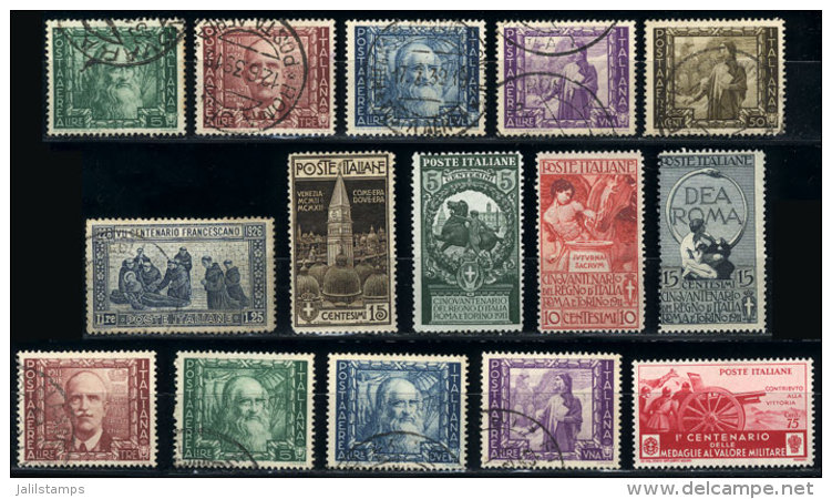 Lot Of Varied Stamps Of The 1920/40s, Used Or Mint (with Original Gum And Lightly Hinged, Only 1 Without Gum), VF... - Verzamelingen