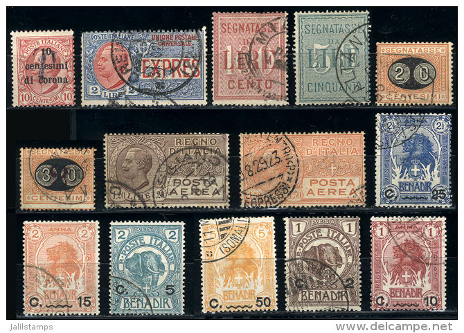 Lot Of Old And Interesting Stamps, Most Of Very Fine Quality, Scott Catalog Value US$450++ - Verzamelingen