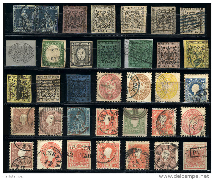 Lot Of Classic Stamps, Mint And Used, Many Of Excellent Quality And Some With Minor Defects, Scott Catalog Value... - Sammlungen