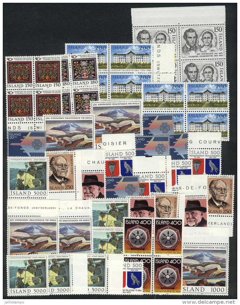 Lot Of Modern Stamps, Unmounted, Excellent Quality, Yvert Catalog Value Euros 170 (approx. US$230+) - Collections, Lots & Séries