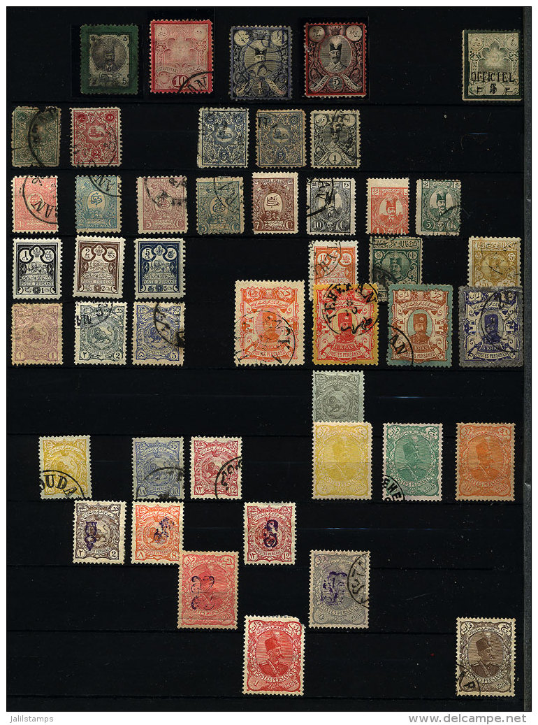 Collection In Stock Pages, Including Old And Rare Stamps, Fine To Very Fine General Quality, High Catalog Value,... - Iran