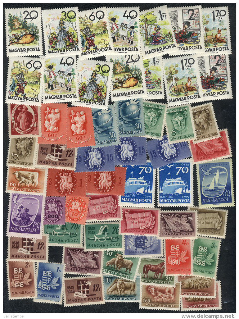 Lot Of Varied Stamps, Most Mint With Gum (many Are Unmounted), Fine To Very Fine Quality, Low Start!! - Collections