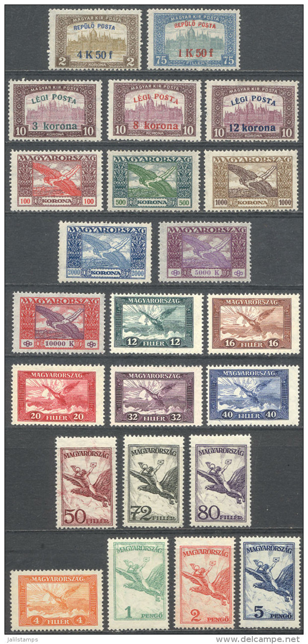 Sc.C1/C44, All Airmail Stamps Issued Between 1918 And 1936, Very Fine Quality (several Are MNH), Catalog Value... - Neufs
