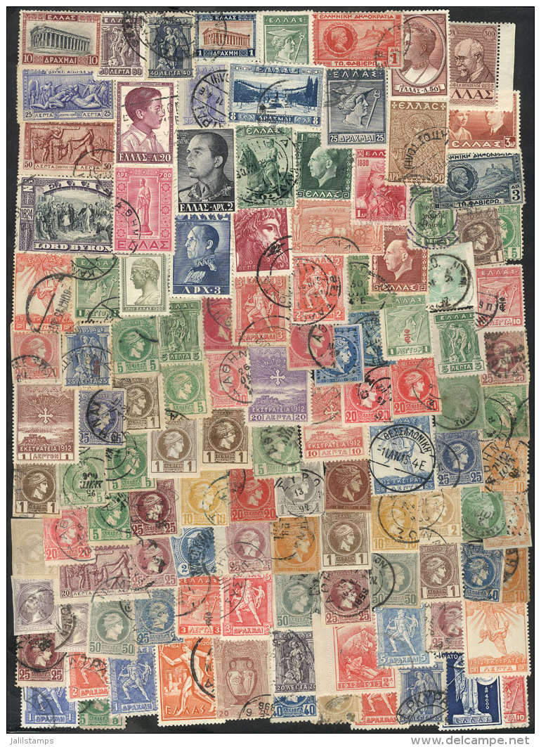 Lot With Several Hundreds Stamps From All Periods, Many Very Interesting, Fine To Very Fine General Quality, HIGH... - Collections