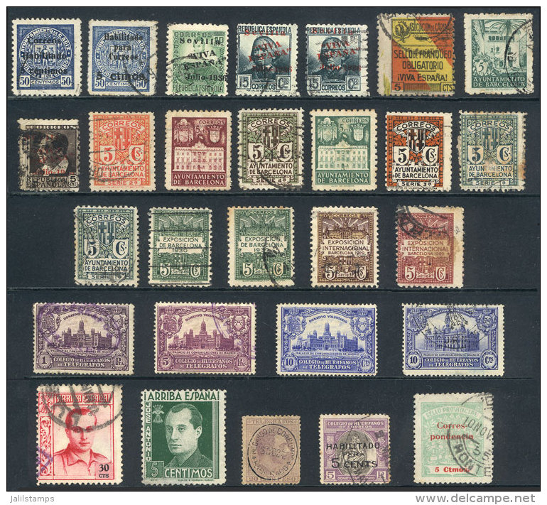 Interesting Lot Of Stamps, Many Are Local, Very Fine General Quality! - Collections
