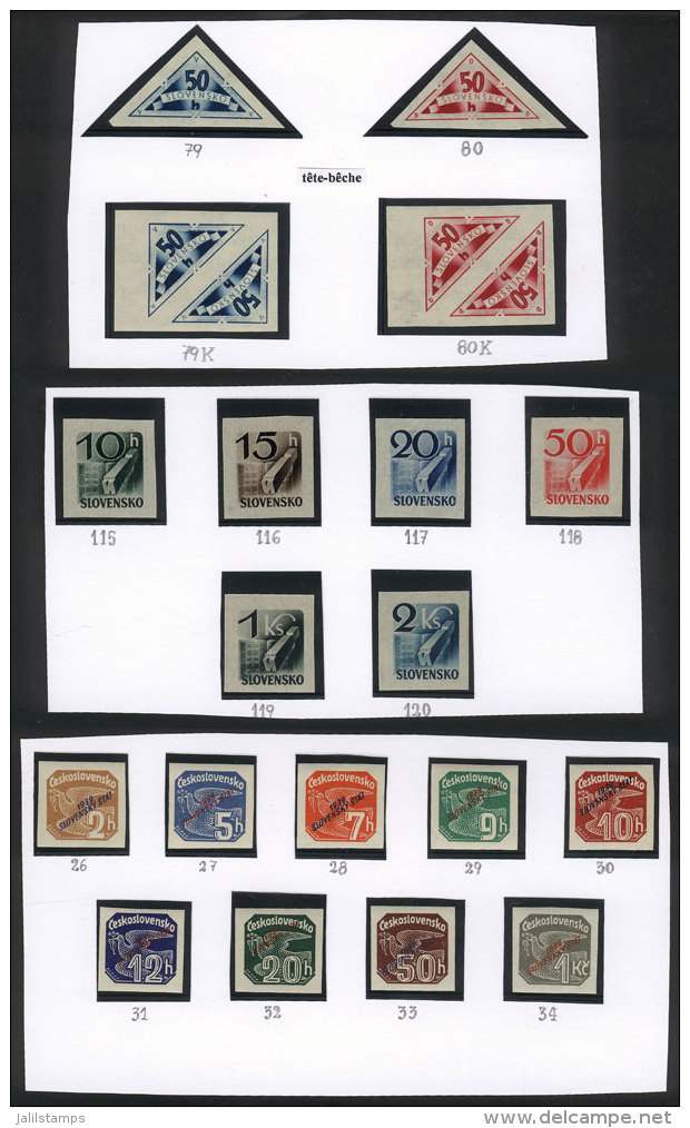 3 Sets Of Newspaper Stamps, Revenue Stamps And Personal Delivery Stamps, MNH, Excellent Quality! - Autres & Non Classés