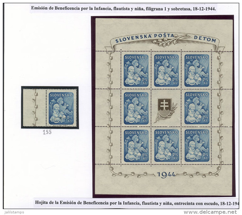 Collection Of Stamps From Sc.34/37 Up To The Year 1944, Apparently Complete, Including Some Paper And/or... - Andere & Zonder Classificatie