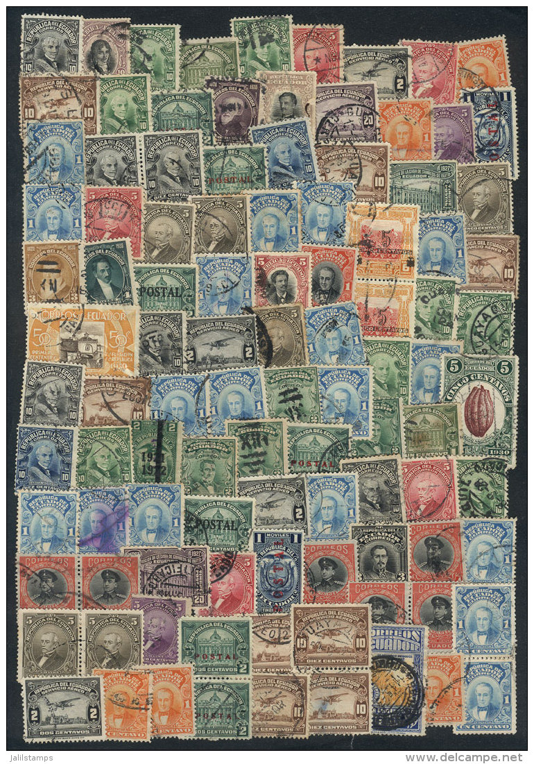 Interesting Lot Of Old Stamps, Very Fine General Quality. After A More Careful Revision, The Buyer Will Surely Find... - Equateur