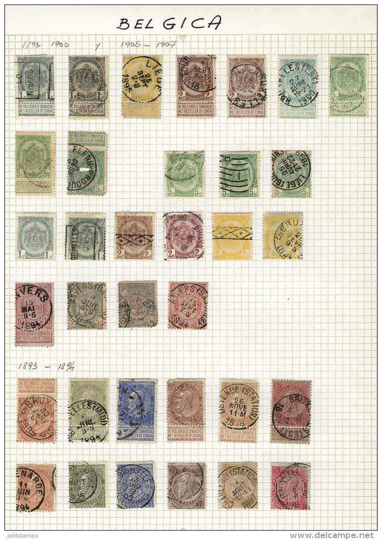 Collection In Pages, Including Interesting Old Stamps And Also Modern Examples, General Quality Is Fine To Very... - Sammlungen