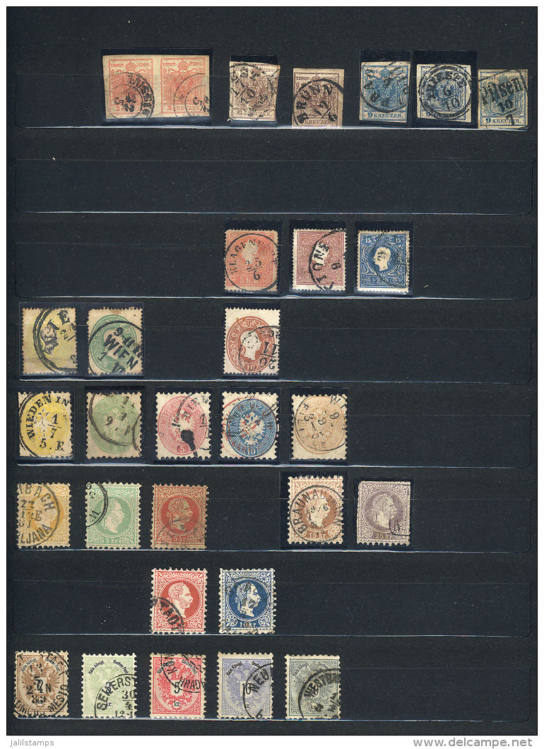 Collection In Stockbook, Including Some Rare Or Scarce Stamps, In General Of Fine Quality (a Few With Defects),... - Collections