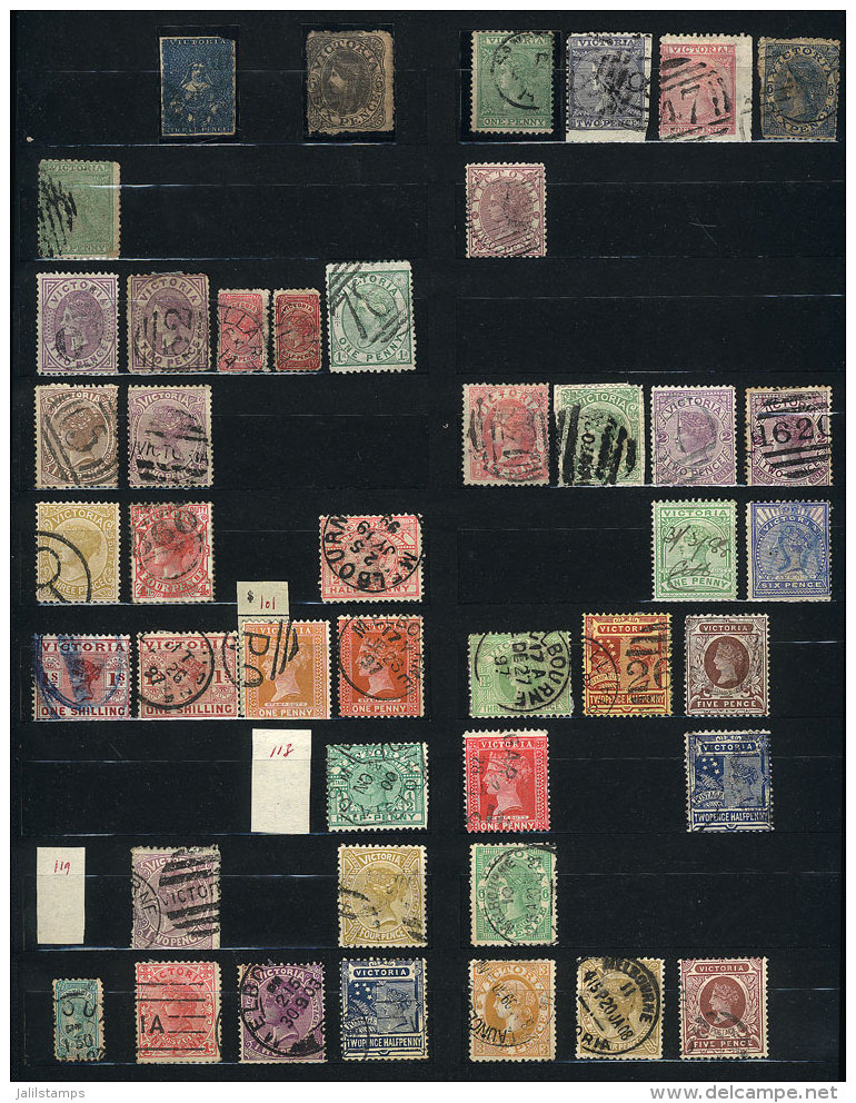 Old Collection In Stock Pages, Including Many Scarce And Interesting Stamps, Fine General Quality, High Catalog... - Collections