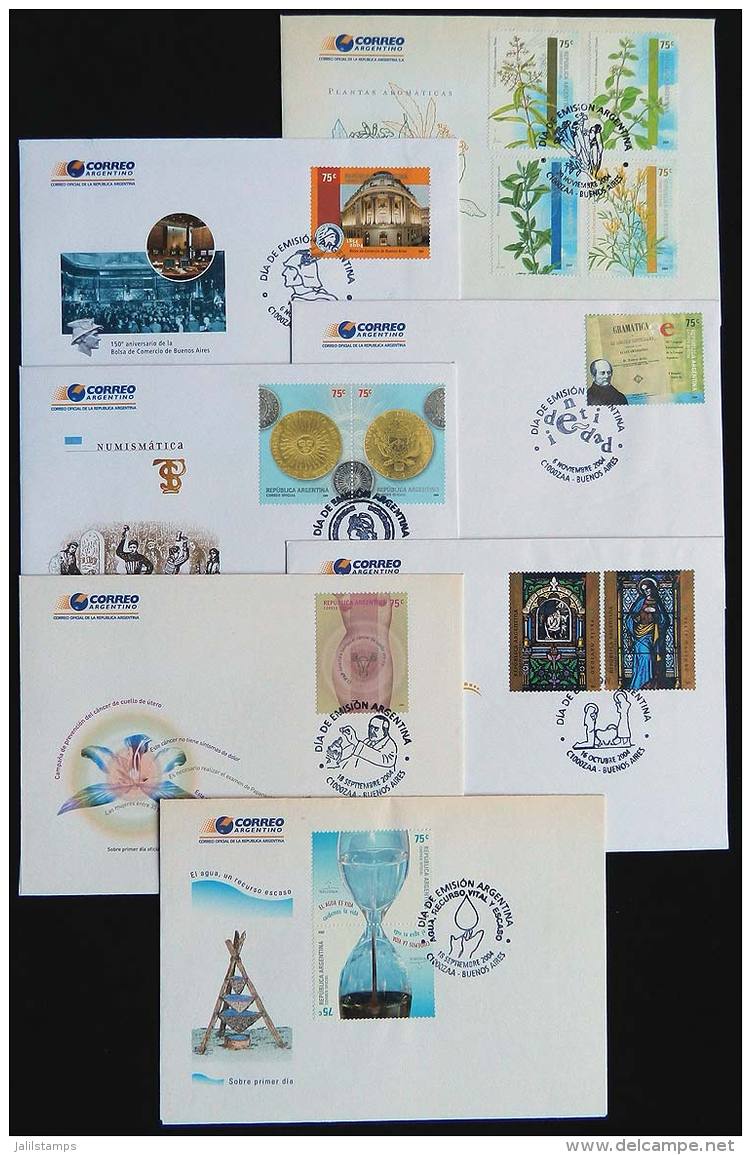 Lot Of FDC Covers Of 2004, Very Thematic, Excellent Quality! - Lots & Serien