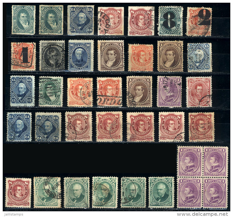 Very Nice Group Of Post-classic Stamps, Mint (can Be Without Gum) Or Used, General Quality Is Fine To VF (although... - Lots & Serien