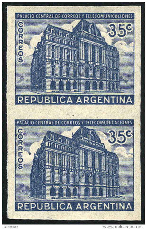 GJ.894P, Imperforate Pair, Superb, Catalog Value US$15. - Autres & Non Classés