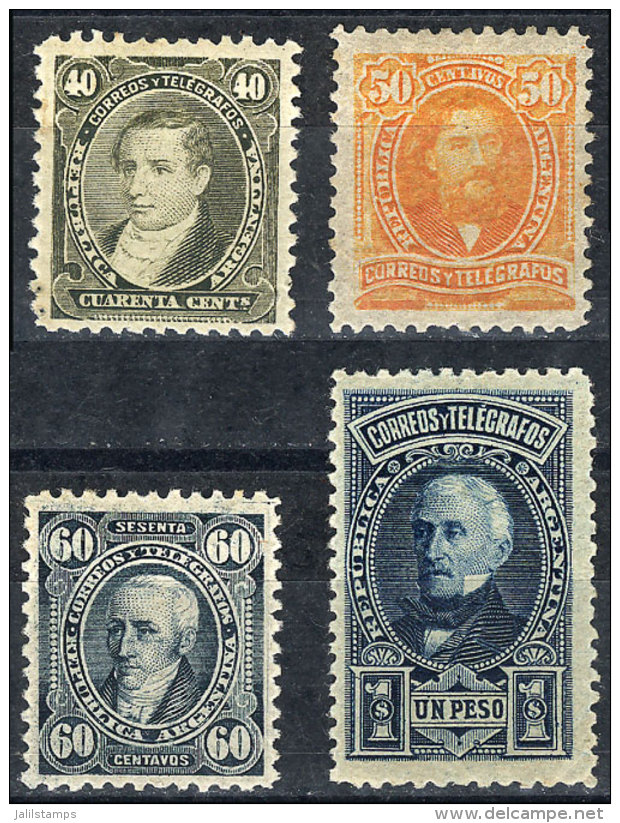 GJ.112/115, Mint And Of VF Quality, Catalog Value US$111. - Andere & Zonder Classificatie
