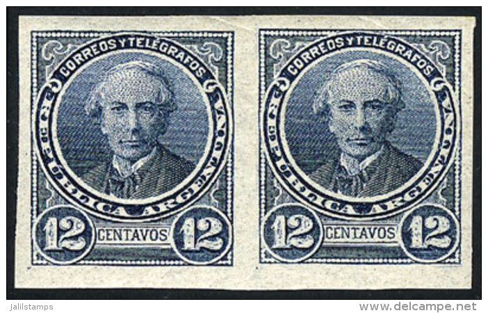 GJ.111P, Imperforate Pair, VF Quality, Catalog Value US$35. - Andere & Zonder Classificatie