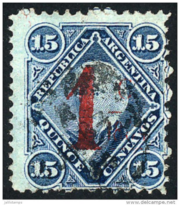 GJ.69a, Variety "no Line Below 1884", VF Quality! - Sonstige & Ohne Zuordnung