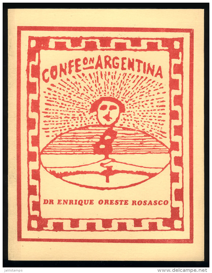 Book: ROSASCO, Enrique: Los Sellos De La Confederación Argentina, 267 Pages, Very Useful Book For The... - Oblitérés
