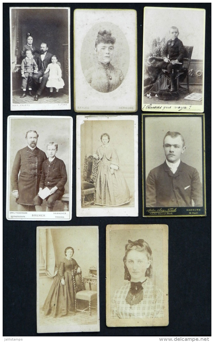 Circa 1850/1880, 27 Photographs Of A Family That EMIGRATED TO ARGENTINA, Surname HEINECKEN, Very Interesting.... - Sonstige & Ohne Zuordnung