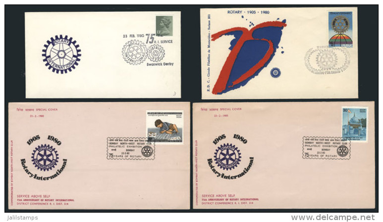 24 Covers Related To Topic ROTARY, Very Fine Quality, Very Little Duplication, Low Start! - Rotary, Club Leones